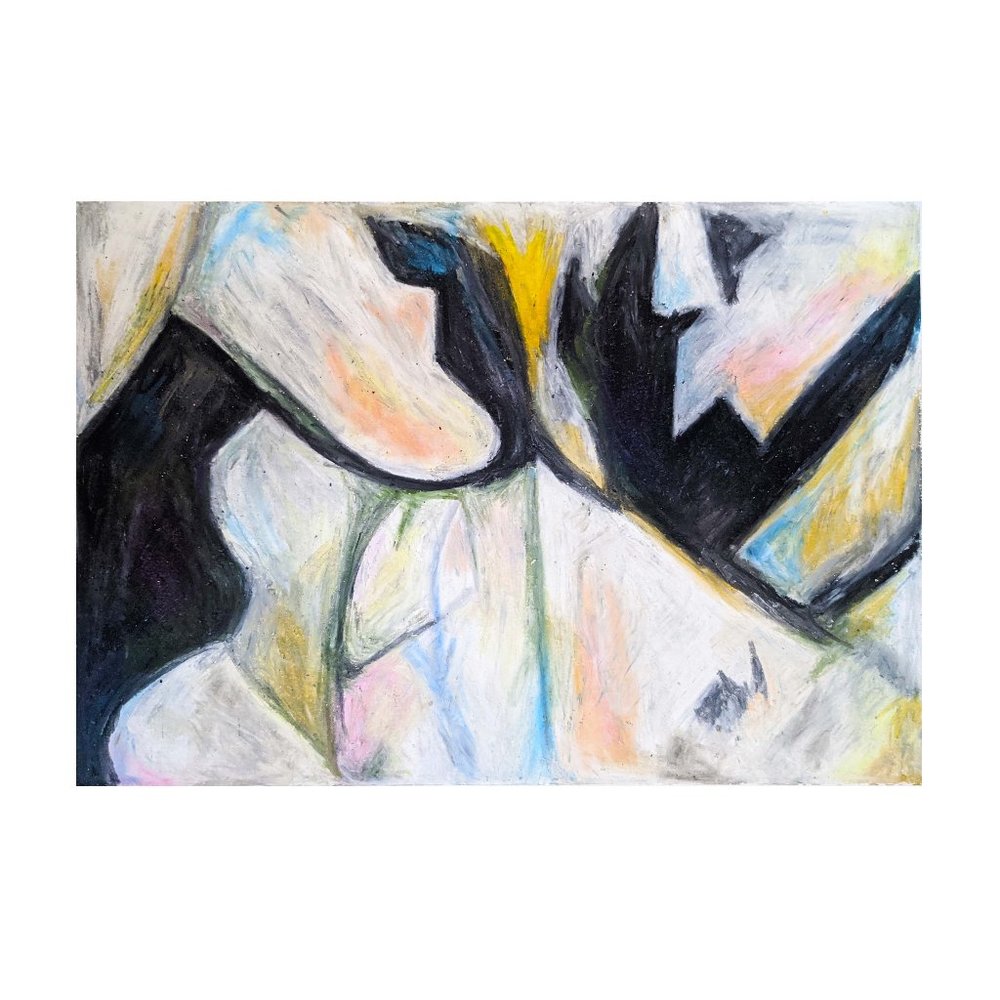 Untitled: Original Abstract Fine Art Drawing